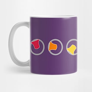 Bell Ringing - RAINBOW MULTI BELLS Mug